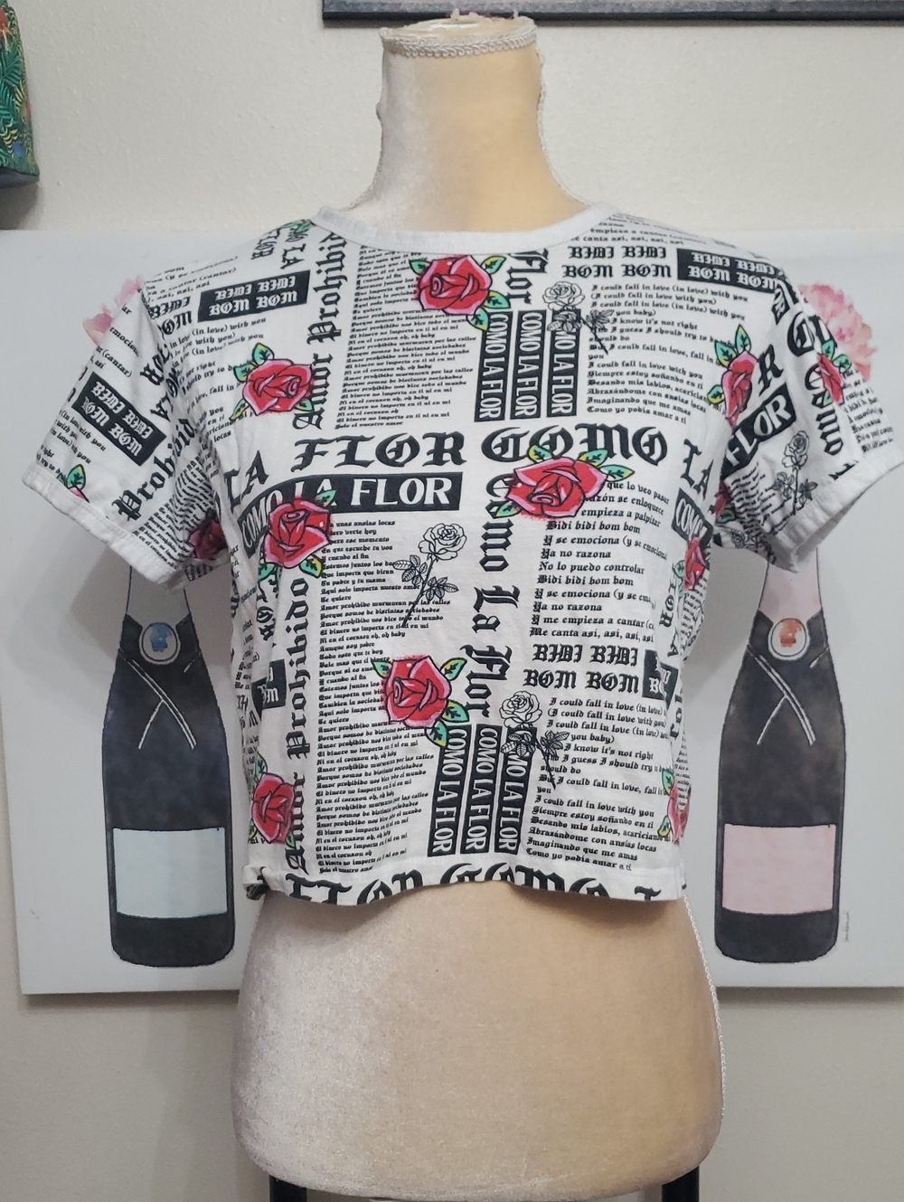 🌹Selena Crop Top Size Medium🌹